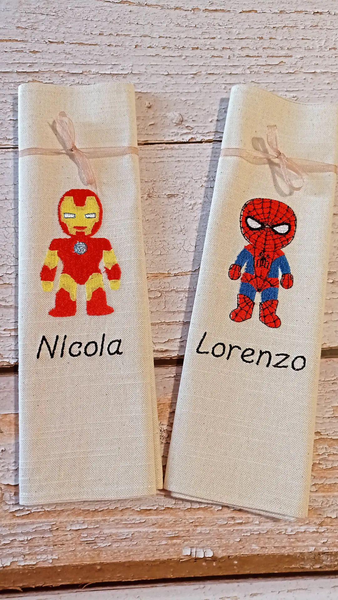 Tovaglietta da colazione supereroi
