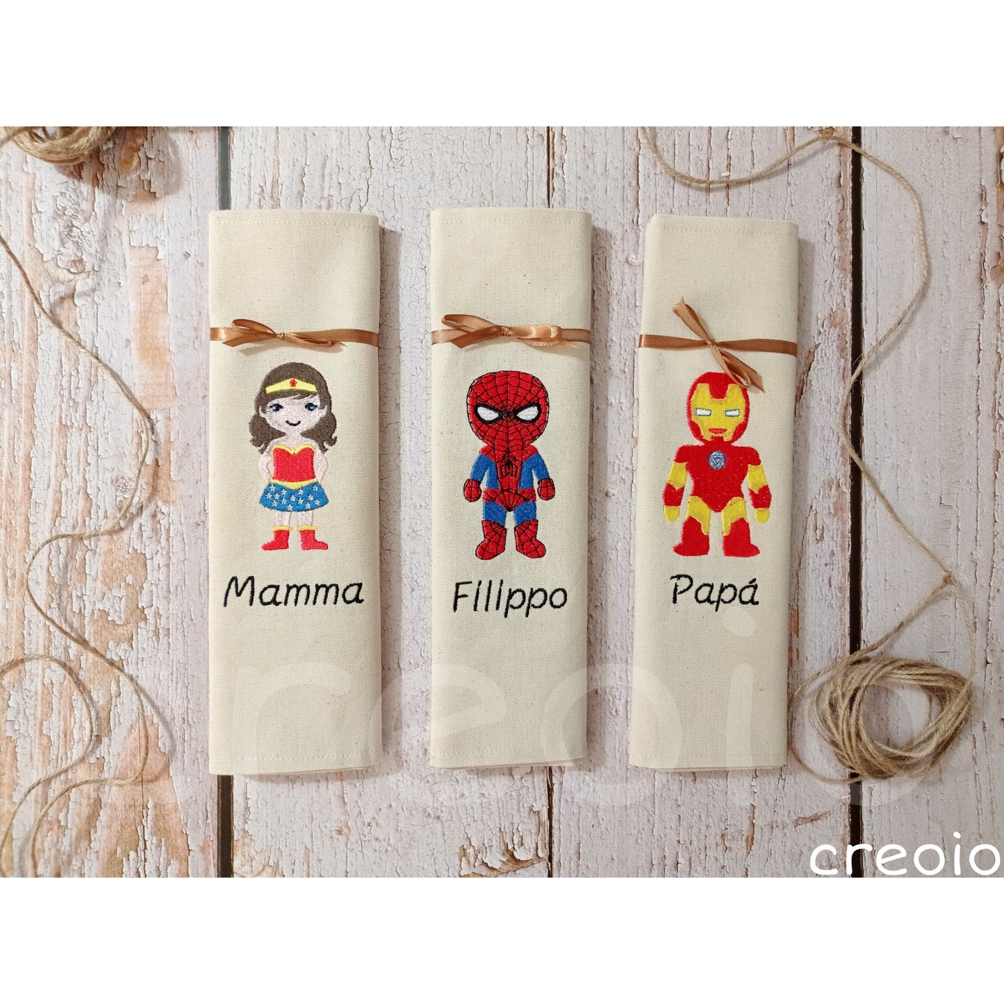 Tovaglietta da colazione supereroi